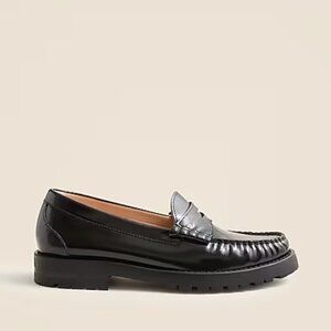 J. Crew Winona Lug Sole Penny Loafers, Size 7